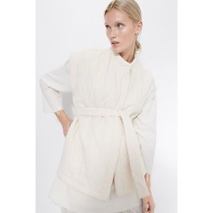 ZARA RUSTIC QUILTED VEST